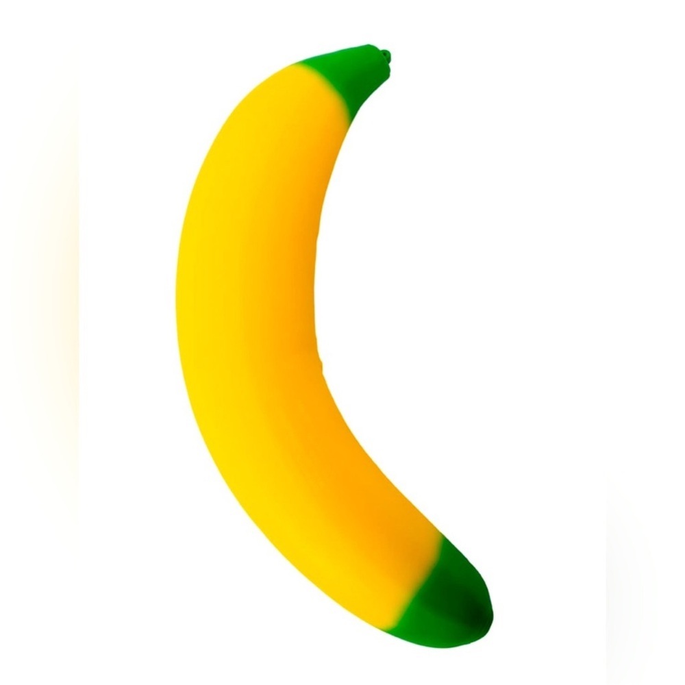 Yellow and Green Banana Toy